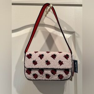 Viral Beaded Bag Lady Bugs Marshalls TikTok Made In India Pink Red NWT